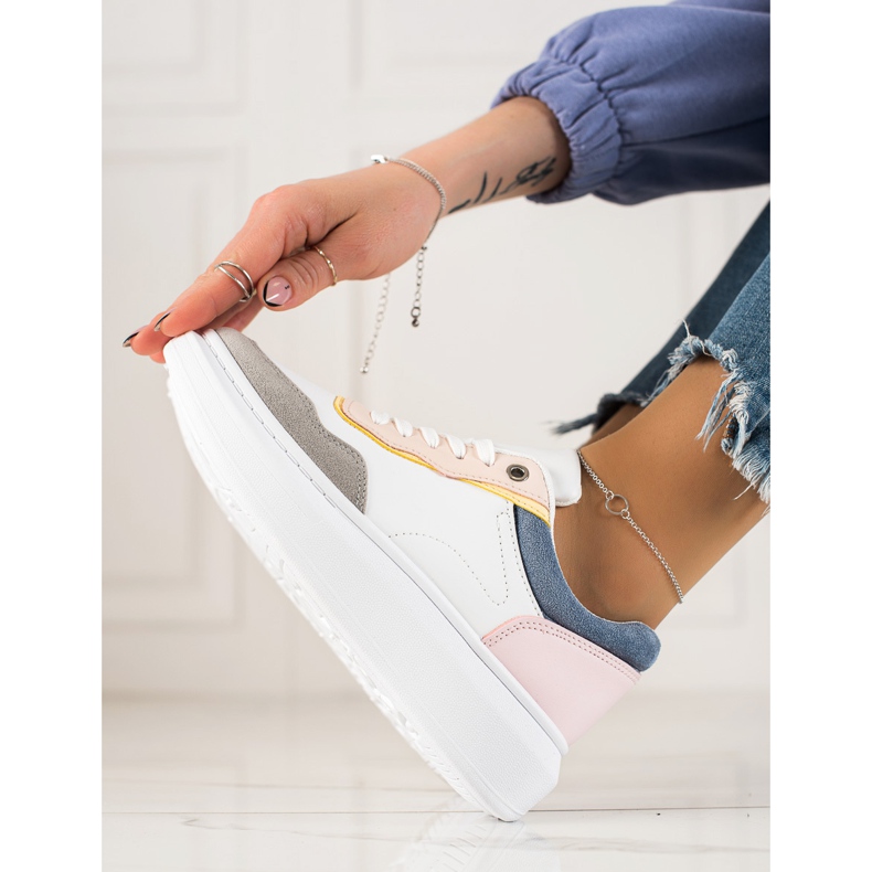 BUONAROTTI Chaussures de sport à la mode multicolore 1