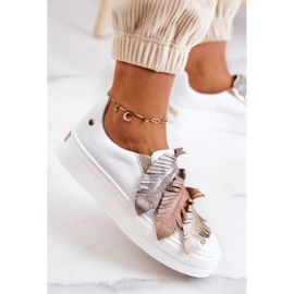 Baskets en Cuir pour Femme Slip-On Maciejka 05488-11 Blanc blanche 5