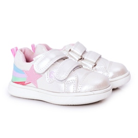 Evento Chaussures de sport pour filles avec une étoile 21dz23-3904 blanc 4