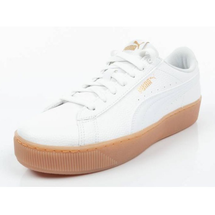 Puma Vikky Plateforme W 366805 01 blanc 2