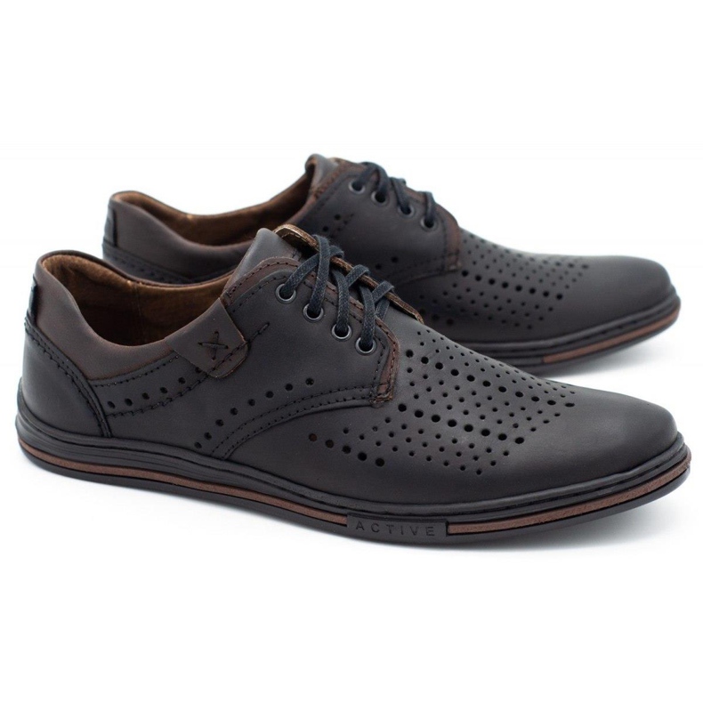 Polbut Chaussures décontractées pour hommes 402 noir 2