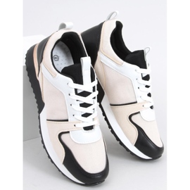 Baskets Montse NOIR / BEIGE 1