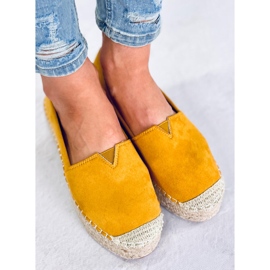 Pilar Espadrilles jaunes pour femmes 2