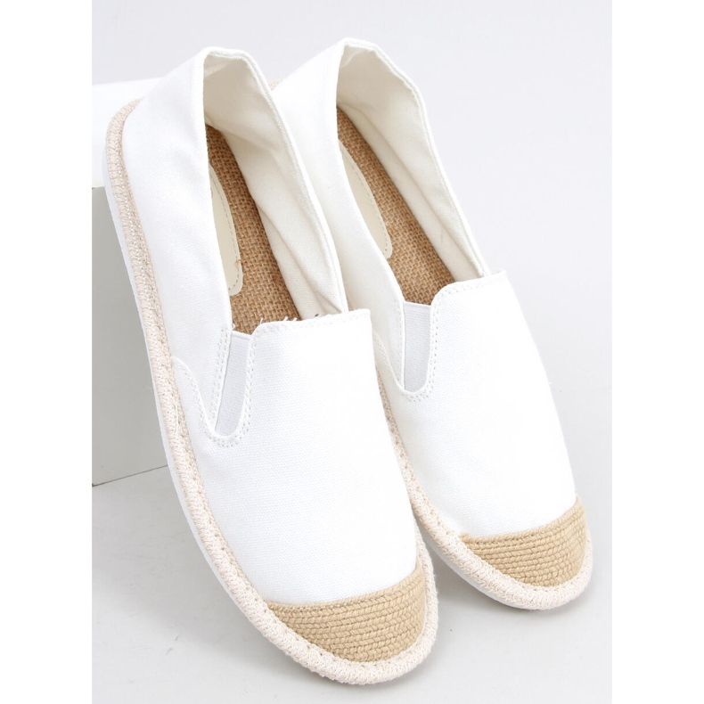 Espadrilles blanches pour femmes Alba 1