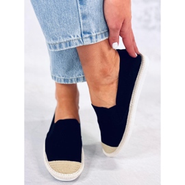 Espadrilles Alba noires pour femmes le noir 1