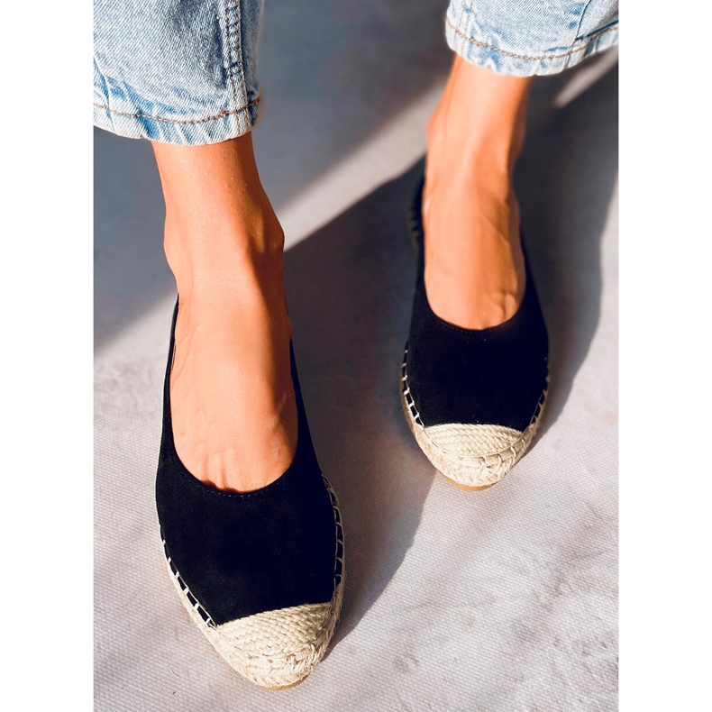 Espadrilles femme Camino Noir le noir 1