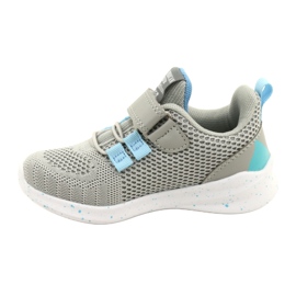 American Club RD13/22 Chaussures de sport à scratch Gris 1 American Club RD13/22 Chaussures de sport à scratch Gris 1