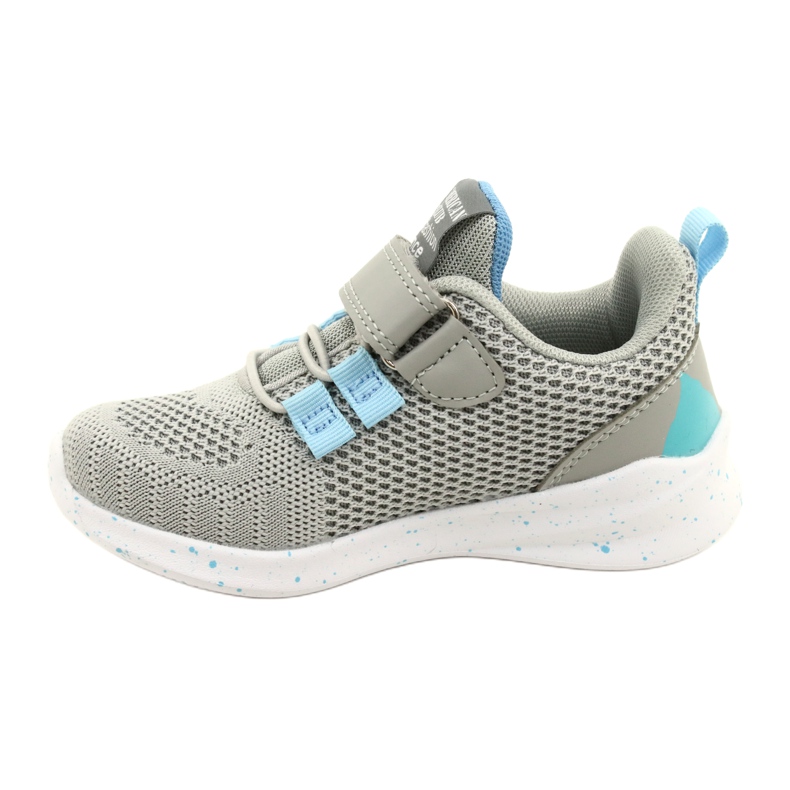 American Club RD13/22 Chaussures de sport à scratch Gris 1 American Club RD13/22 Chaussures de sport à scratch Gris 1