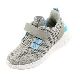 American Club RD13/22 Chaussures de sport à scratch Gris 3 American Club RD13/22 Chaussures de sport à scratch Gris 3