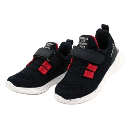 American Club RD13/22 chaussures de sport velcro, bleu marine 2