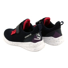 American Club RD13/22 chaussures de sport velcro, bleu marine 4