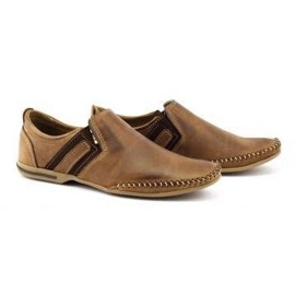 KOMODO Chaussures homme en cuir 711 marron brun 3 KOMODO Chaussures homme en cuir 711 marron brun 3