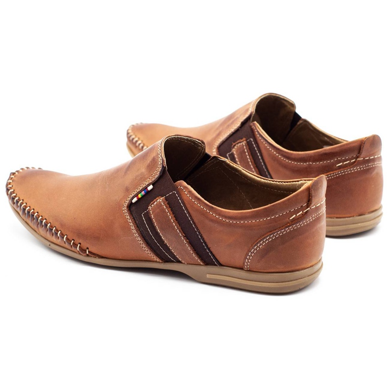 KOMODO Chaussures homme en cuir 711 marron brun 7 KOMODO Chaussures homme en cuir 711 marron brun 7