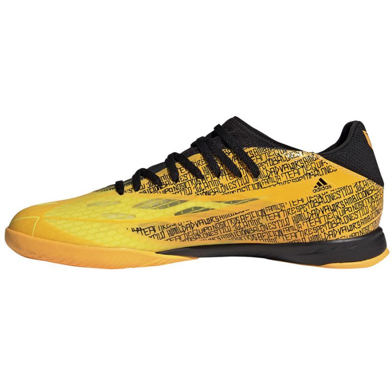 Chaussures Adidas X Speedflow Messi.3 In M GW7421 jaune jaunes 1