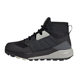 Adidas Terrex Trailmaker Mid Rain.Rdy Jr FW9322 le noir 1
