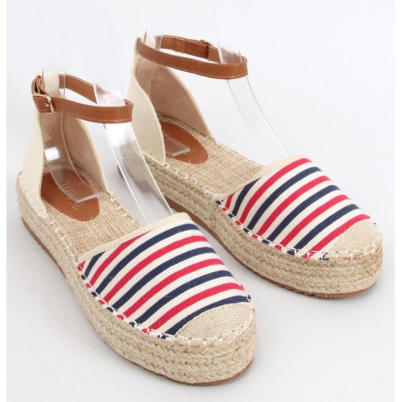 Espadrilles à rayures Gema Mix multicolore 1