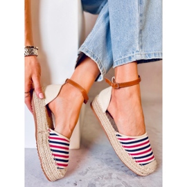 Espadrilles à rayures Gema Mix multicolore 2