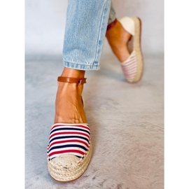 Espadrilles à rayures Gema Mix multicolore 5