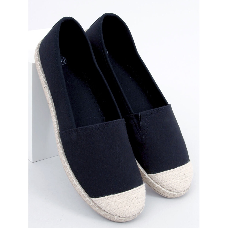 Casto Espadrilles noires pour femmes 1
