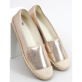 Espadrilles femme Casto Gold d'or 1 Espadrilles femme Casto Gold d'or 1