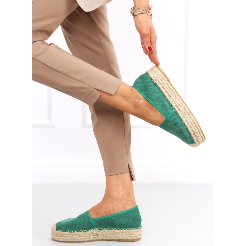 Espadrilles femme Zeca Vert 2