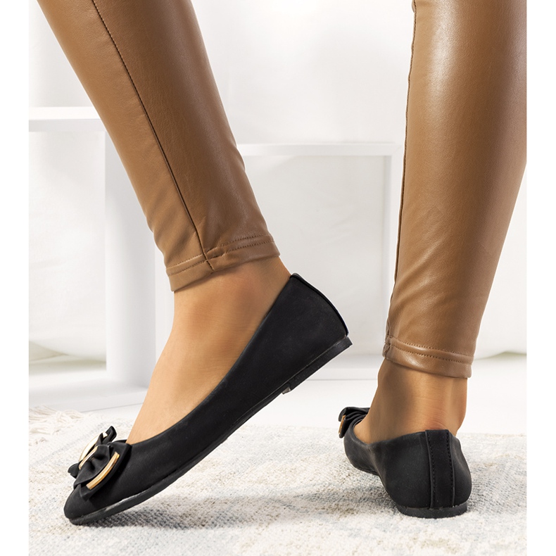 Ballerines noires avec Best of le noir 1