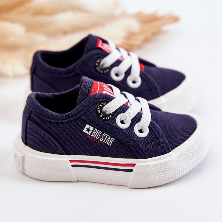 Baskets Basses Enfant Big Star JJ374163 Bleu Marine 2 Baskets Basses Enfant Big Star JJ374163 Bleu Marine 2