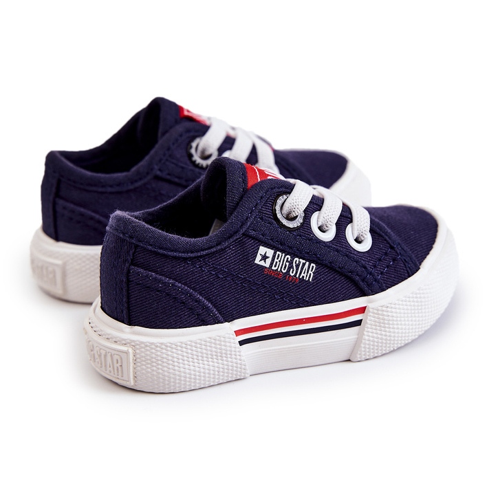 Baskets Basses Enfant Big Star JJ374163 Bleu Marine 1 Baskets Basses Enfant Big Star JJ374163 Bleu Marine 1