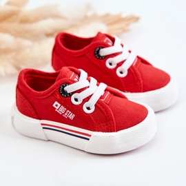 Baskets Basses Enfant Big Star JJ374162 Rouge 2 Baskets Basses Enfant Big Star JJ374162 Rouge 2