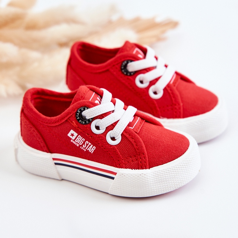 Baskets Basses Enfant Big Star JJ374162 Rouge 2 Baskets Basses Enfant Big Star JJ374162 Rouge 2