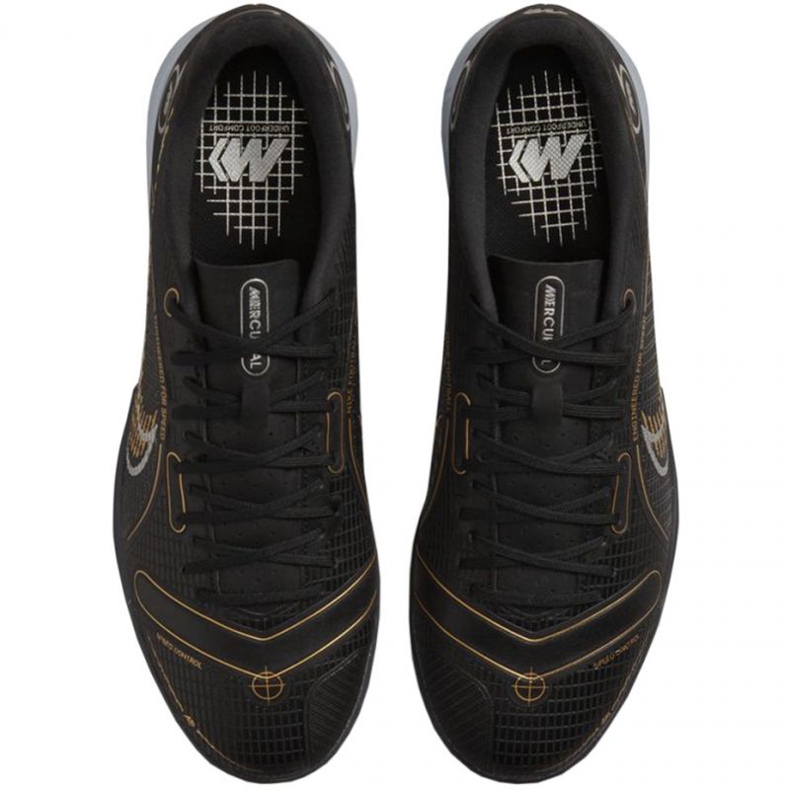 Nike Mercurial Vapor 14 Academy Ic M DJ2876 007 chaussures de football noir noir 1