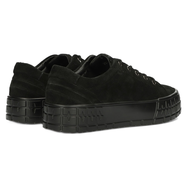 Filippo Sneakers en cuir féminin DP3527 / 22 BK Noir 4