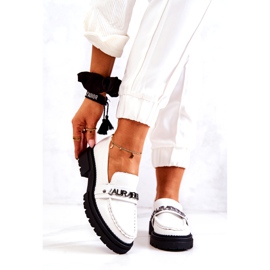 La.Fi Chaussures pour femmes Insert en cuir blanc Eco-Lens blanche 2