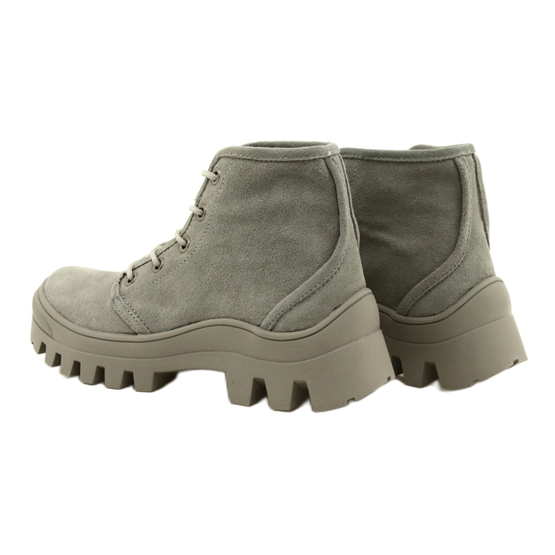 Baskets hautes en cuir Filippo DPT3523 / 22 GR Gris 5