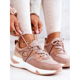 Vinceza Chaussures de sport Baskets Dirty Róż Imperio rose 2