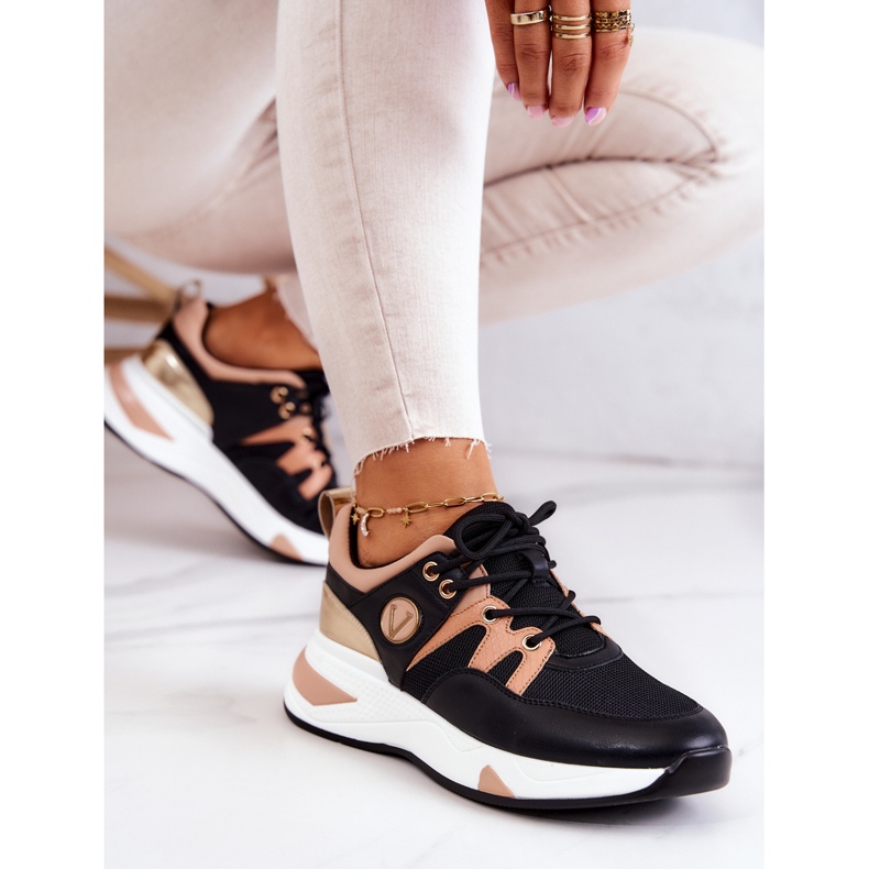 Vinceza Chaussures de Sport Baskets Noir Imperio le noir 2