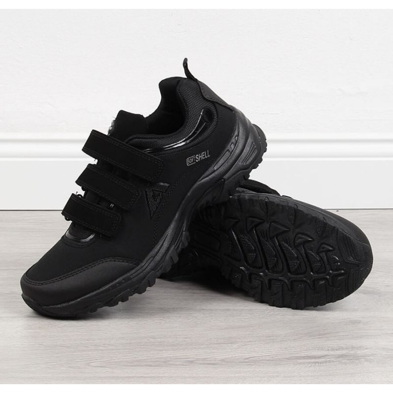 American Club W AM721 chaussures de trekking imperméables noir 1