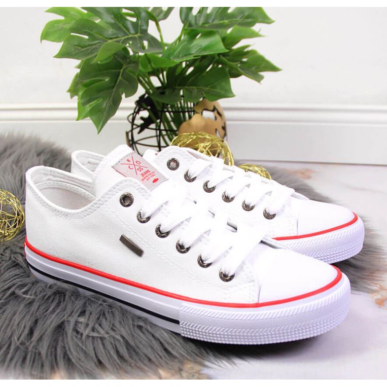 Textile Cross Jeans W JJ2R4009C baskets blanches 2