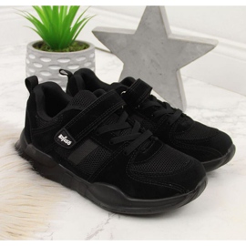Chaussures de sport à scratch Befado Jr BEF25A noires le noir 2
