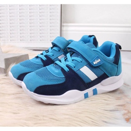 Befado Jr BEF25D Chaussures de sport velcro bleu 2
