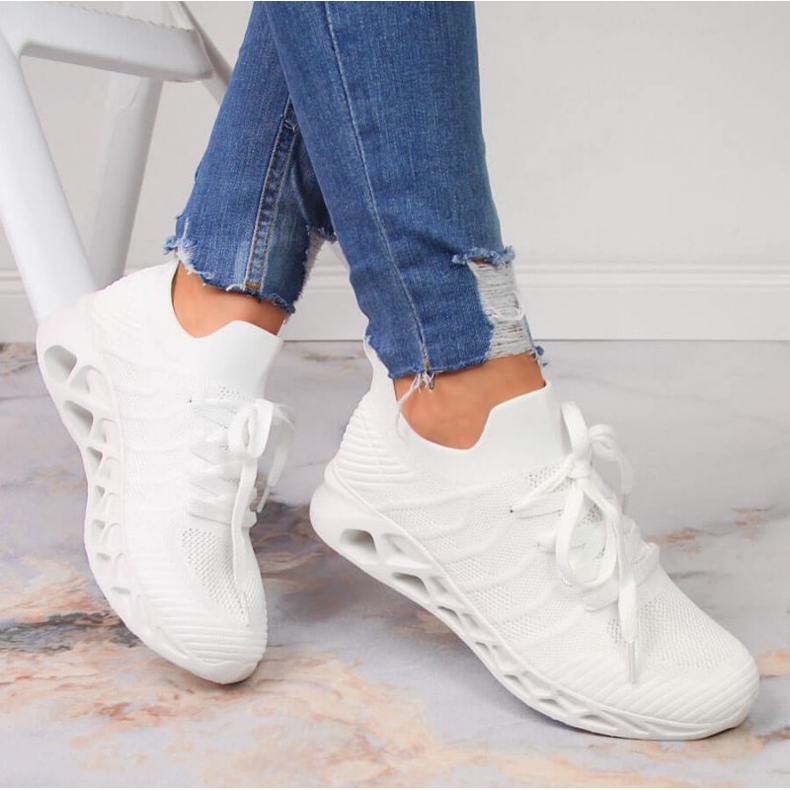 McKeylor W JAN84B chaussures de sport blanches 2