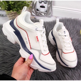 Chaussures de sport Big Star W JJ274A116 blanc blanche 1