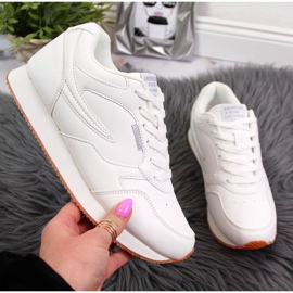 American Club W AM786 chaussures de sport blanches 1 American Club W AM786 chaussures de sport blanches 1
