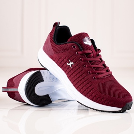 I-CAX Chaussures de sport classiques rouge 2