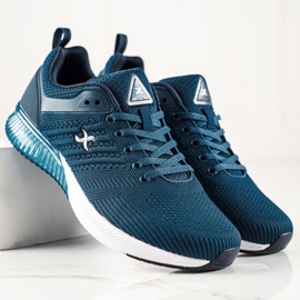 I-CAX Chaussures de sport décontractées bleu 1