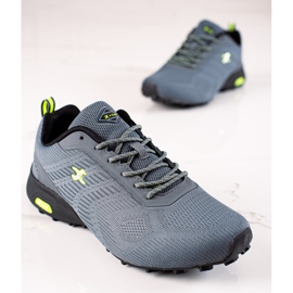 I-CAX Chaussures de randonnée confortables gris 4
