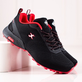 I-CAX Chaussures de randonnée confortables le noir 3