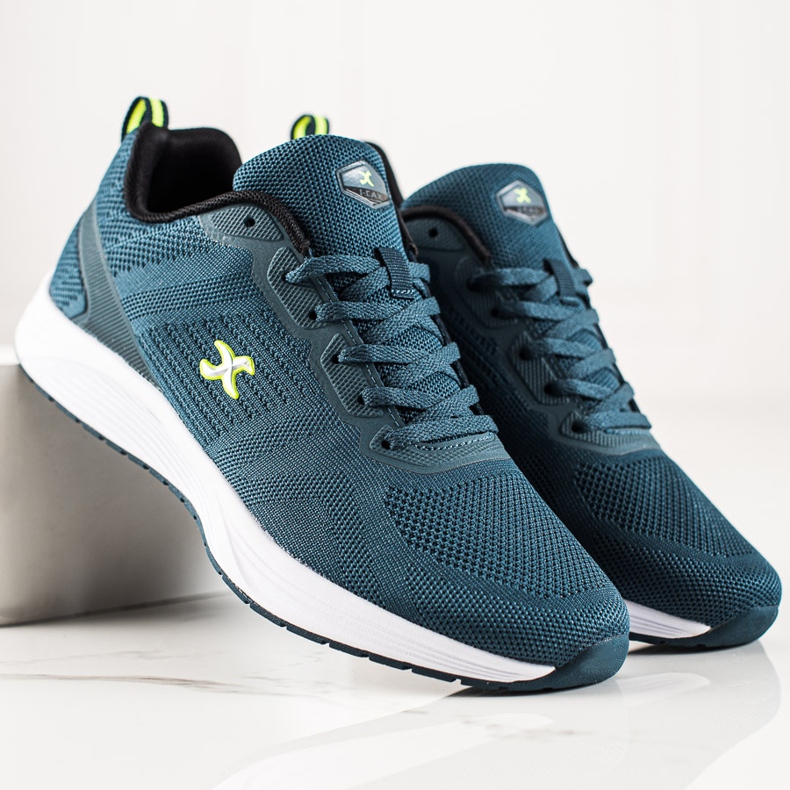 I-CAX Chaussures de sport décontractées bleu 1