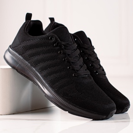 TRENDI Chaussures de sport classiques le noir 1