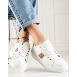 TRENDI Baskets blanches à la mode 3